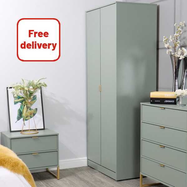 Fully assembled furniture with free delivery.